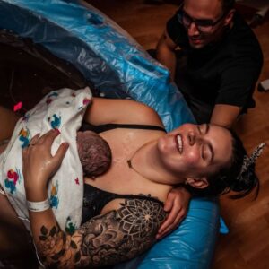 Vancouver home water birth